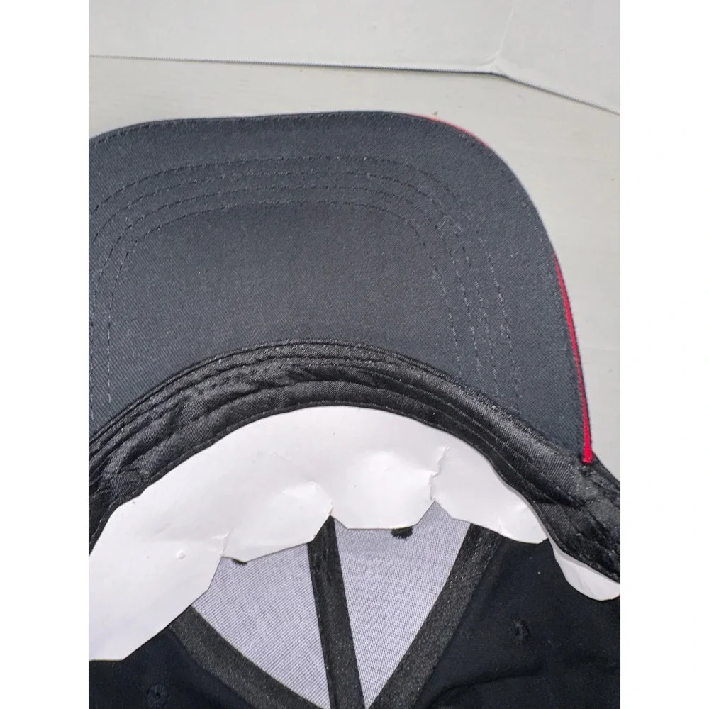 Summit Racing Equipment‎ Black Adjustable Hat Embroidered Logo Baseball Cap Hat